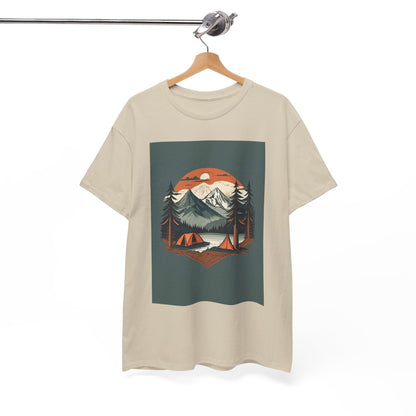 Moonlight Mountain Adventure Tee - Perfect Gift for Hikers