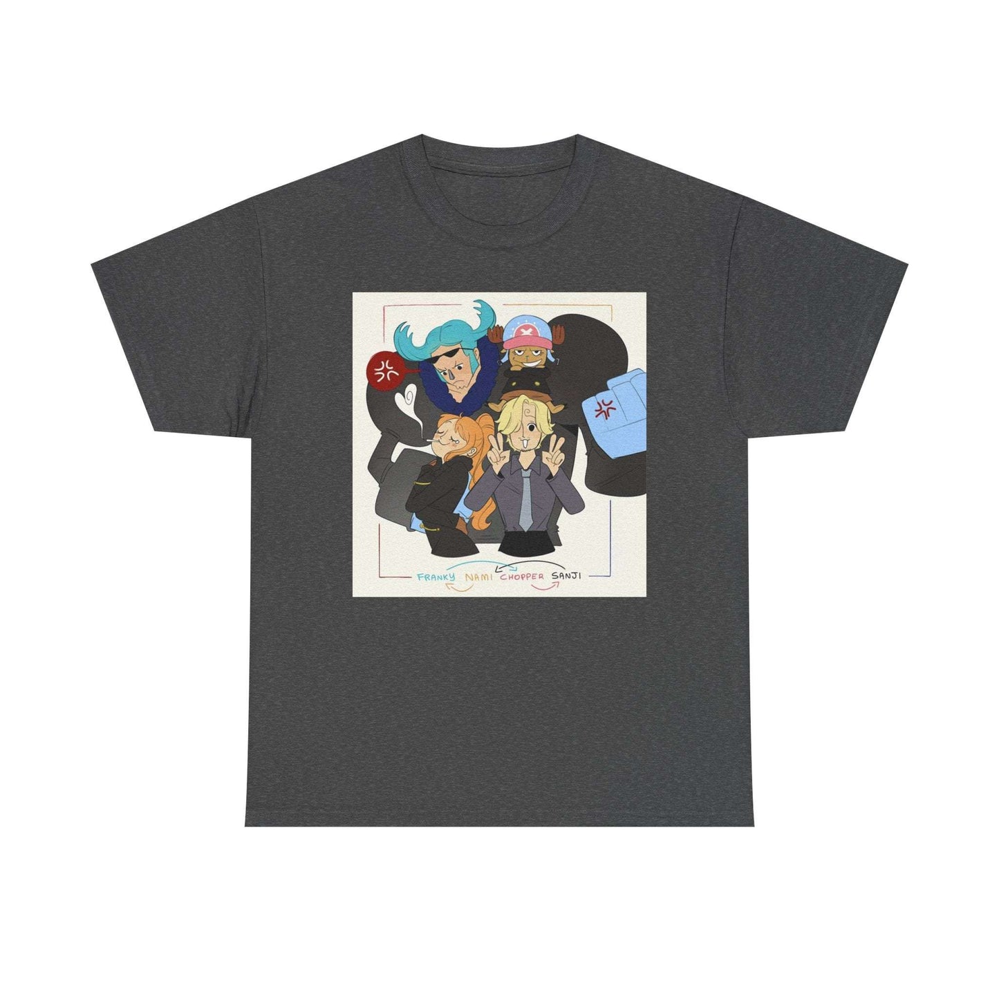 "Switched Bodies" Straw Hat Friends - One Piece Unisex Tee