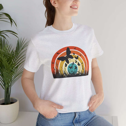 Vintage Retro Butterfly Women's T-shirt