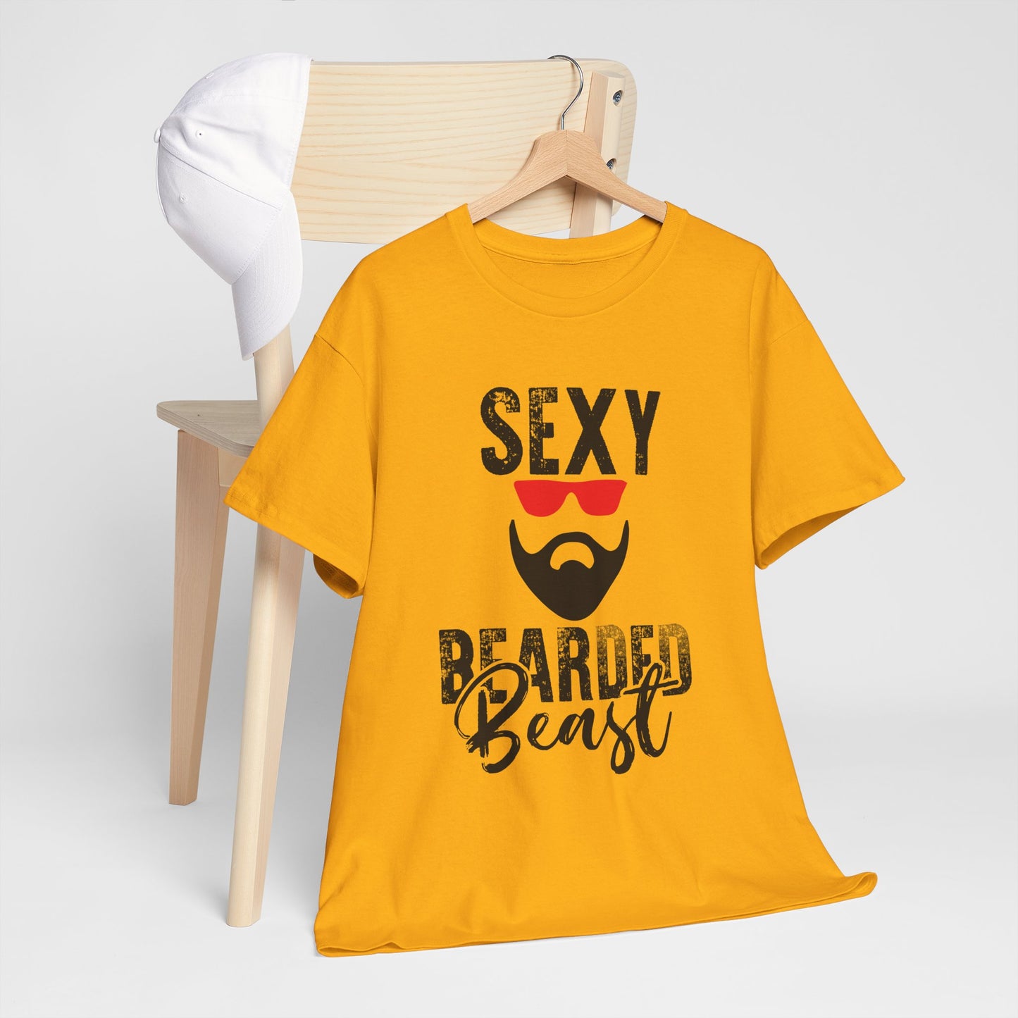 Sexy Bearded Beast Tee - Men's T-shirt