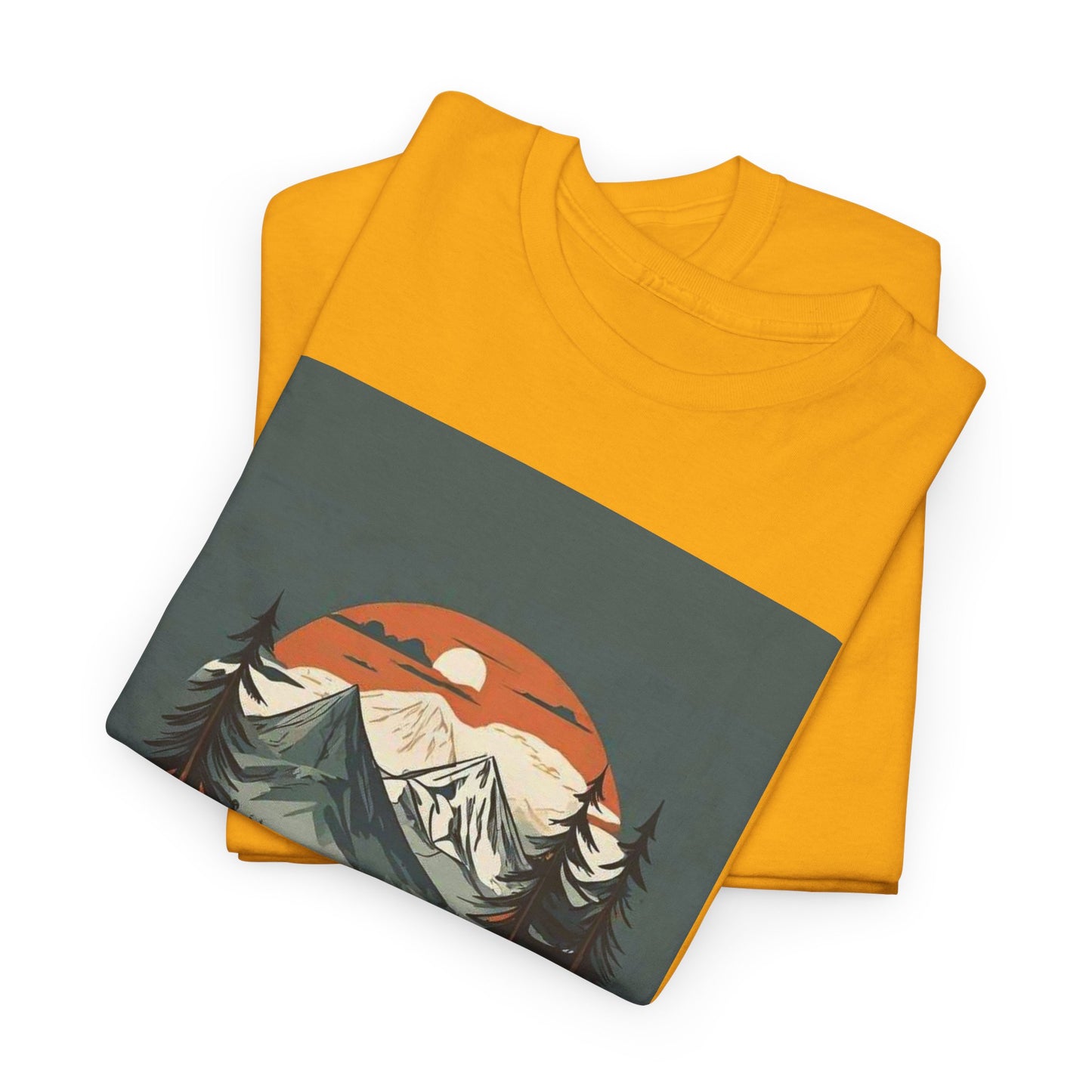 Moonlight Mountain Adventure Tee - Perfect Gift for Hikers