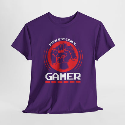 Gamer Controller Tee — 'Pro Gamer' Graphic T-Shirt for Streamers & Enthusiasts