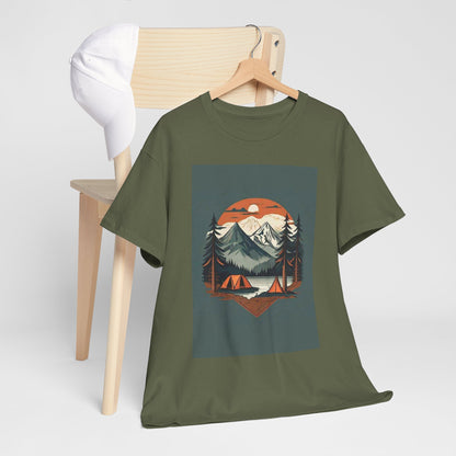 Moonlight Mountain Adventure Tee - Perfect Gift for Hikers