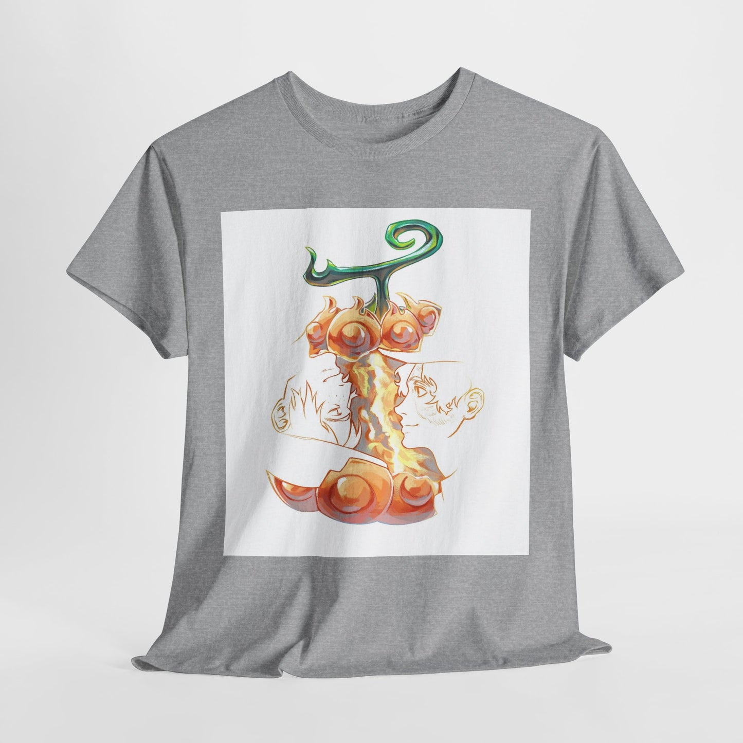 One Piece Sabo X Ace Mera-Mera no mi Unisex Tee