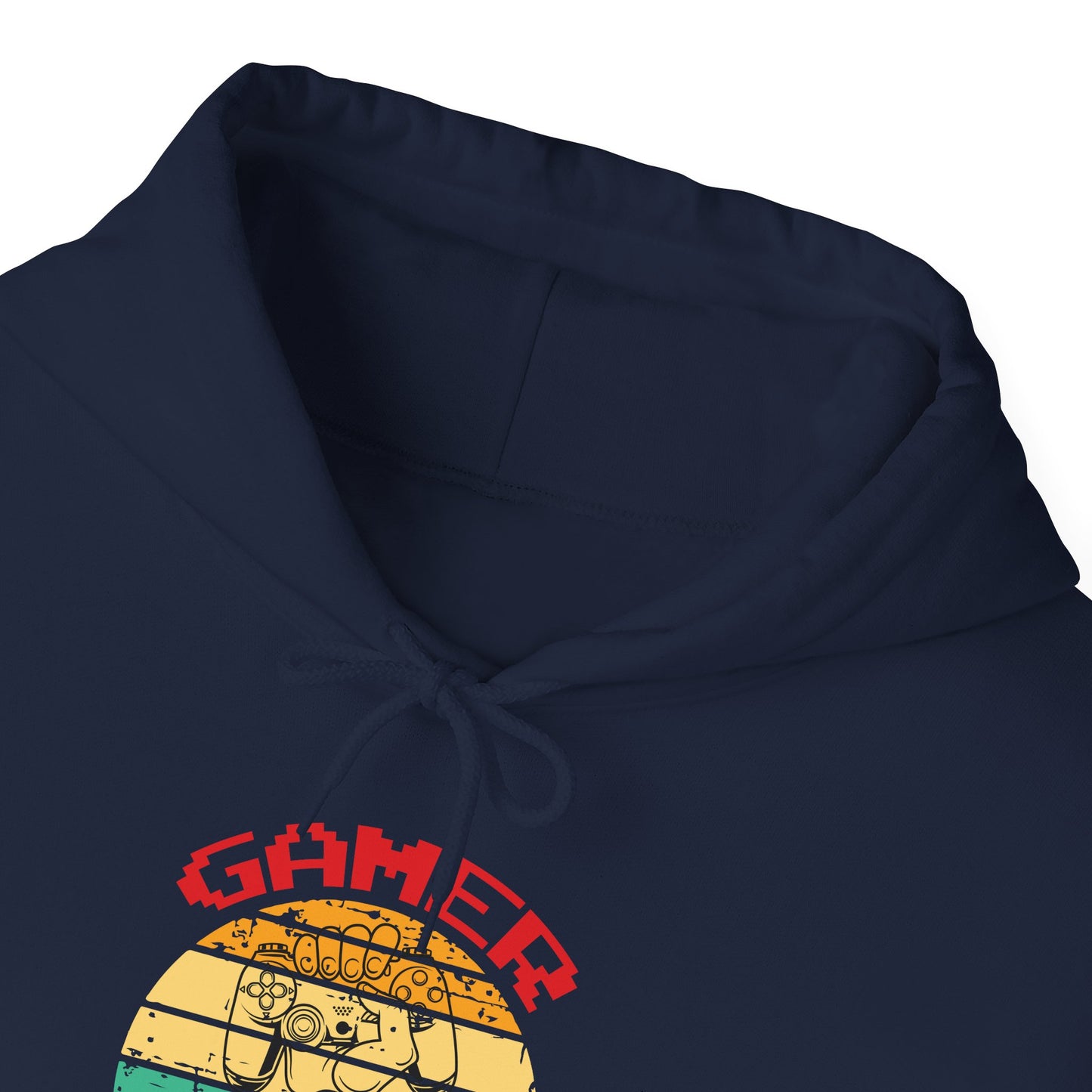 Gamer Club with Controller Design Men's Hoodie