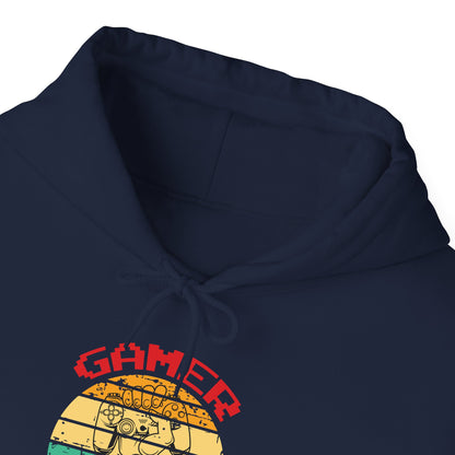 Gamer Club with Controller Design Men's Hoodie