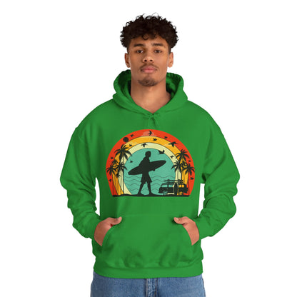Retro Vintage Surfer Men's Hoodie