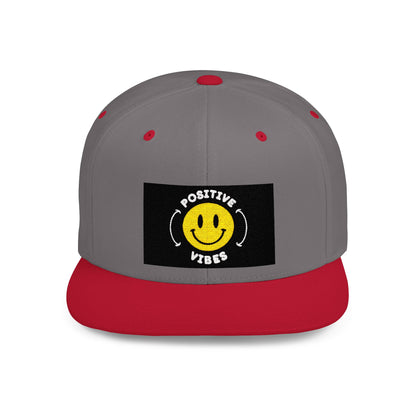 Positive Vibes Snapback Hat - Cool Casual Style for Every Occasion
