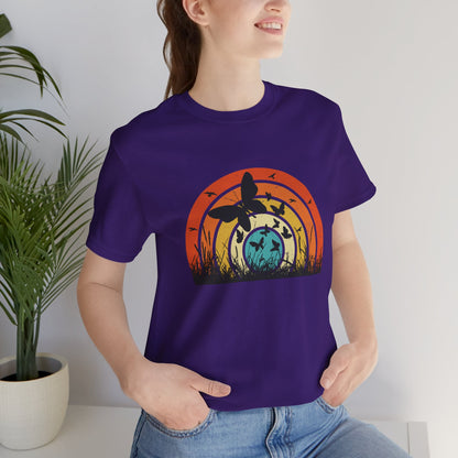 Vintage Retro Butterfly Women's T-shirt