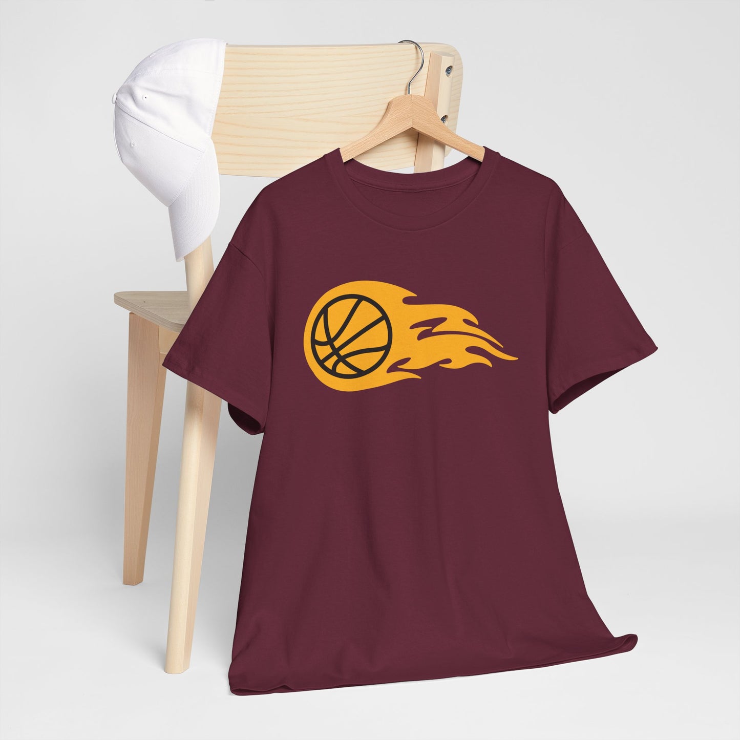 "Fire" Basketball Tee