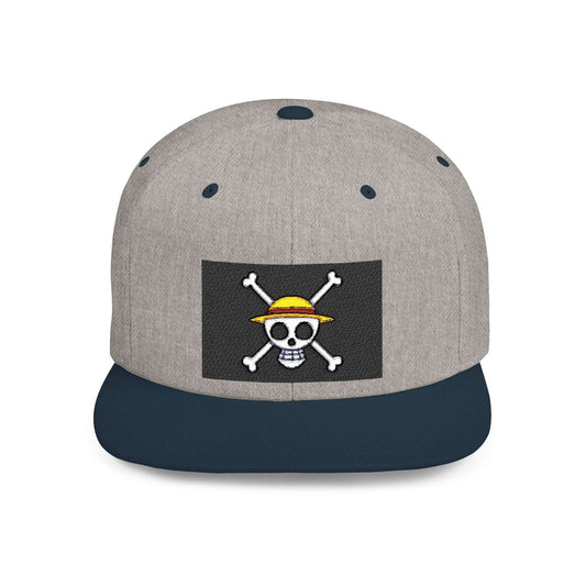 Stylish One Piece Strawhat Jolly Roger - Snapback Cap