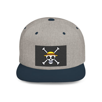 Stylish One Piece Strawhat Jolly Roger - Snapback Cap